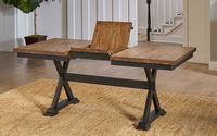Click to enlarge trestle-table