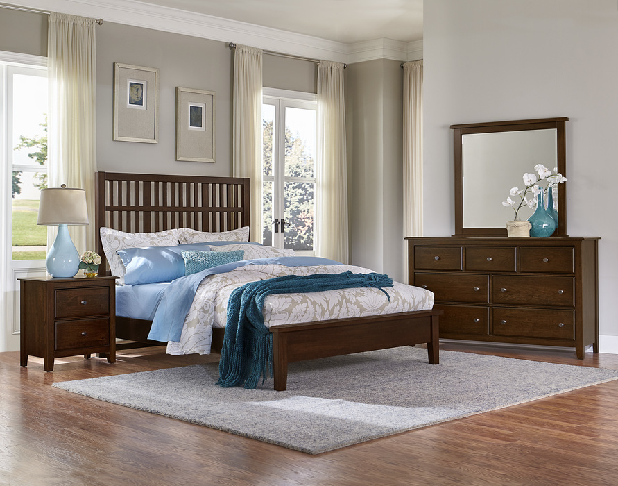 104-2-1_CraftsmanSlatBed_LoftTripleDresser_LoftNightstand